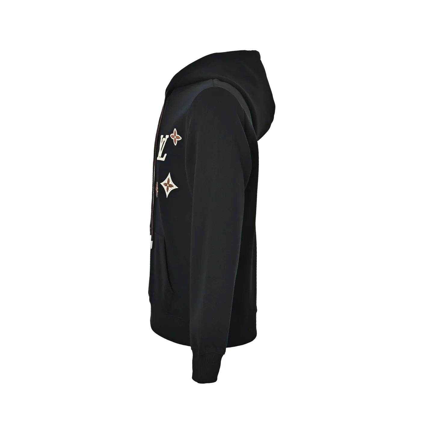 Louis Vuitton/Louis Vuitton rivet presbyopic letter hooded sweatshirt